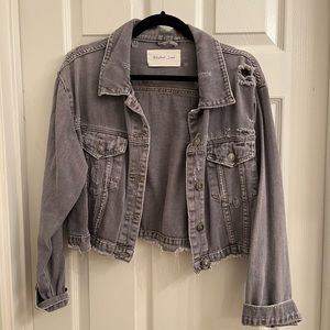 Grey denim jacket
